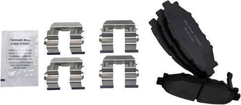 Front and Rear Brake Pad Set Ceramic Hardware Compatible with 2018-2022 Subaru Crosstrek 2017-2022 Impreza in Saudi Arabia