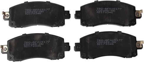 Front and Rear Brake Pad Set Ceramic Hardware Compatible with 2018-2022 Subaru Crosstrek 2017-2022 Impreza in Saudi Arabia