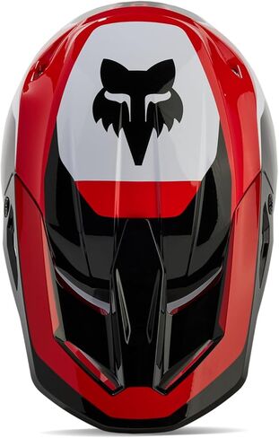 خوذة الدراجة الترابية V1 للجنسين من Fox Racing، باللون الأحمر الفلوري، مقاس متوسط in Saudi Arabia