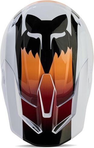 خوذة الدراجة الترابية V1 للجنسين من Fox Racing، باللون الأبيض/الأسود، مقاس XX-Large in Saudi Arabia