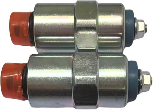 2PCS 12V Fuel Cut-off Injection Solenoid 7167-620B E8NN9D278AA 83981012 7185-900W 9009-049 Compatible with Ford 3930 4830 5610 7610 8240 in Saudi Arabia