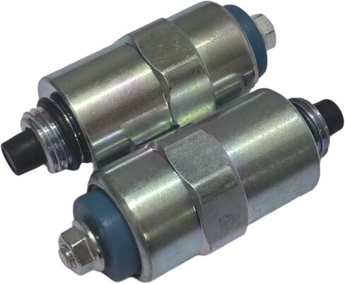 2PCS 12V Fuel Cut-off Injection Solenoid 7167-620B E8NN9D278AA 83981012 7185-900W 9009-049 Compatible with Ford 3930 4830 5610 7610 8240 in Saudi Arabia