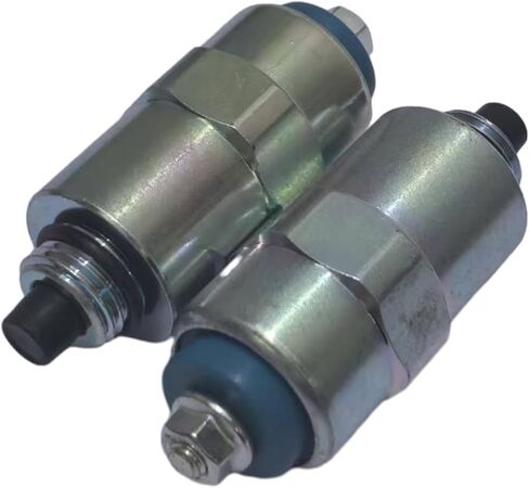 2PCS 12V Fuel Cut-off Injection Solenoid 7167-620B E8NN9D278AA 83981012 7185-900W 9009-049 Compatible with Ford 3930 4830 5610 7610 8240 in Saudi Arabia