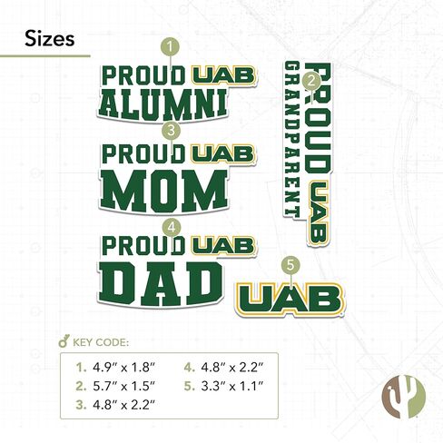Desert Cactus United States Military Academy Black Knights Army West Point Sticker Vinyl Decal Laptop Water Bottle Car Scrapbook (Family Full Sheet) in Saudi Arabia