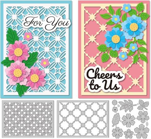 Blinds Animals Cutting Dies Cats Bears Dogs Card Making Die Stencil Carbon Steel Die Cuts Card Scrapbooking Embossing Template Dies for Greeting Cards Paper Craft Album Invitation Decor in Kuwait