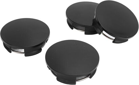 Wheel Center Hub, 4pcs Carbon Fiber Wheel Center with Metal Clamps, 57mm Outer Diameter, 4pcs in Saudi Arabia