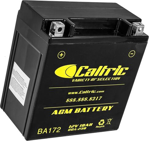Caltric Agm Battery Compatible with Polaris 600 Switchback 2012-2015 in Saudi Arabia