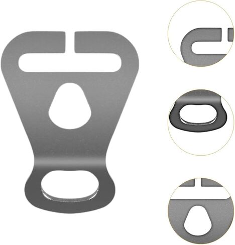 Outdoor Tent Wind Rope Buckle guyline Tensioner Stainless Steel Tent Rope Tensioner in Kuwait