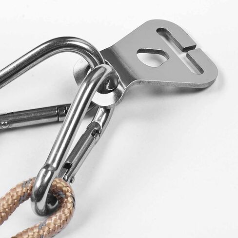 Outdoor Tent Wind Rope Buckle guyline Tensioner Stainless Steel Tent Rope Tensioner in Kuwait