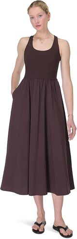 Sweaty Betty Women's Athletic Lightweight Explorer Ribbed Racer Back Dress in Saudi Arabia