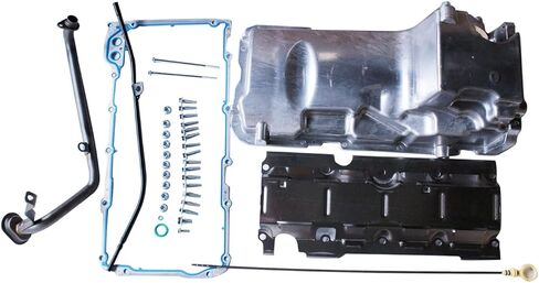 1 Set SHLPDFM Muscle Car Engine Oil Pan Kit 19212593 Compatible With Chevy GM Performance LS1 LS3 LSA LSX 1955–1995 in Saudi Arabia