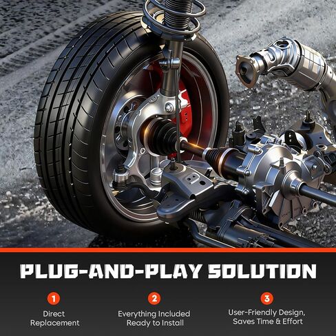 مجموعة عمود المحور الأمامي الأيمن 3.5L 3.5 مناسبة لهوندا أوديسي 2005-2010، لريدجلاين 2006-2014، استبدل 60-4225 in Kuwait