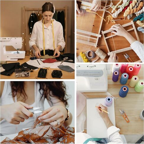 9 Pcs Sewing Scissors Thread Snips, 4.1 Inch Yarn Snips, High-Carbon Steel, Thread Cutter Scissors for Stitch, Knitting, Mini DIY Supplies, Crafts in Saudi Arabia