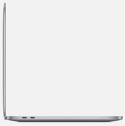 Apple MacBook Pro 13 بوصة مع شريط لمس، الجيل العاشر من معالج Intel Core i7 رباعي النواة بسرعة 2.3 جيجا هرتز، وذاكرة وصول عشوائي 32 جيجا بايت، ومحرك أقراص SSD 512 جيجا بايت، فضي (منتصف 2020) (متجدد) in Kuwait