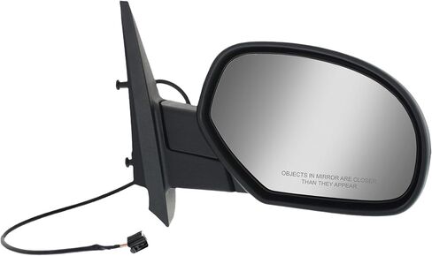 Garage-Pro Passenger Mirror For 2007-2014 Chevy Chevrolet Tahoe, 2009 Silverado 1500 Accessories, 2007-2013 Avalanche, Non-Towing, Power, Heated, Textured Black, Right, JCWCV57ERGP in Saudi Arabia