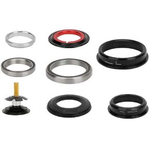 MTB Headset,CNC ZS44/ZS56 Aluminium Alloy Bike Double Purpose External Taper Headset Bearing for ycle Bike Headset Ycle Taper Bearin Headset