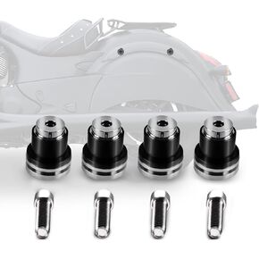 FHV الإفراج السريع السرج سيسي بار مسند الظهر مجموعة بكرات التثبيت للزعيم الهندي الزعيم تشالنجر دارك هورس رودماستر 2014-2022 4 نقاط لرسو السفن مجموعة أدوات الملحقات in Kuwait