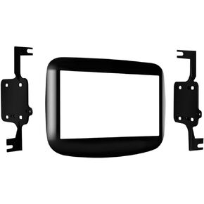 Metra 95-6517HG Dodge Dart Double DIN Mounting Kit 2013-Up (High Gloss Black)