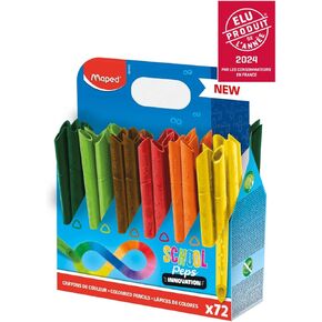 Maped Color'Peps Infinity Colored Pencils - 12 Colors - 100% Ususable - No Sharpening Needed! - 861600