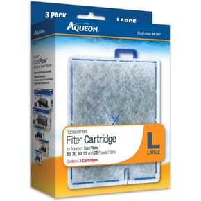 Aqueon (2 Boxes) 06087 Filter Cartridge, Large, 3-Pack Each