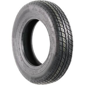 Rainier ST145/R12 Steel Belted Radial Trailer Tire Load Range E 1520# 145/R12 145R12-6 Year Warranty w/Free Roadside