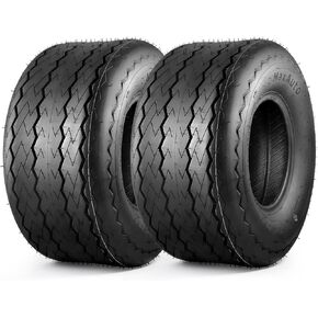 MaxAuto Trailer Tires 18.5X8.50-8 215/60-8 18.5-8.5-8 6PR Load Range C, Set of 2