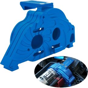 OGRC Aluminum Motor Mount Gear Cover Set Upgrade Parts for 1/10 Arrma Senton 4X4 550 Typhon 4X4 550 Granite 4X4 550 Rc Truck Replace ARA311029 (Blue)