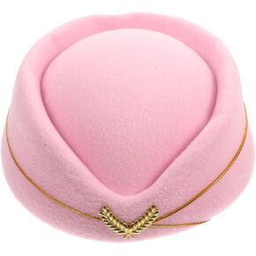 SAFIGLE قبعة مضيفة مضيفات الطيران زي الصوفية الطيران مضيفة قبعة مضيفات الطيران قبعة لحفلة عطلة تأثيري in Kuwait