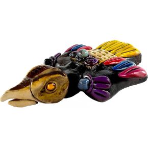 ELTRICOLOR Authentic Aztec Eagle Whistle Made Mexico Special for Outdoors Activities & Have Fun. 125 DB- Silbato Azteca De Águila Calva Hecho En Mexico. (Assorted Colors)