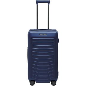 Bric's PORSCHE DESIGN 29 Inch Spinner Trunk - Hardside Luggage - 29" H x 17" W x 15.5" D Volume - Travel Suitcase with Wheels - Roadster Collection - Dark Blue Matte