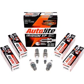 Autolite Iridium XP Automotive Replacement Spark Plugs, XP5684 (4 Pack)