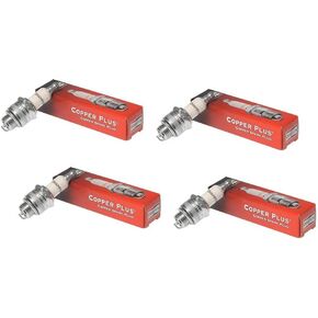 Champion 4 Pack Genuine RCJ7Y Spark Plug Copper Plus 859