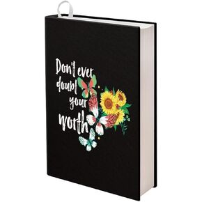 Rnyleeg Bible Book Cover God is Within Her She Will Not Fall,Book Covers for Textbooks,Jumbo Books Covers,Stretchable Book Covers for Hardcover Books,Ideal for School Textbooks