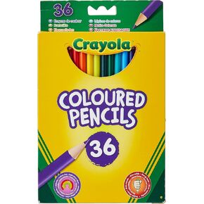 Crayola Long Assorted Colored Pencils bundled by Maven Gifts- pack of 24