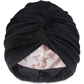 Hat Hut Satin Turban for Women Silk Bonnet Satin Bonnet Sleep Cap for Curly Hair Sleeping Adjustable Head Wrap Twisted Turban