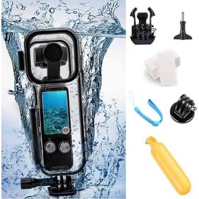 Coyktonty OSMO Pocket 3 Waterproof case Set,Dive Case for DJI Pocket 3, 45M Dive Shield for Underwater Filming, Diving, Swimming, Waterproof and dustproof