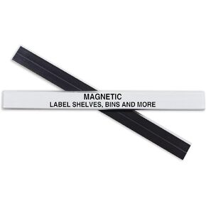 C-line Label Holder for Magnetic Shelf/Bin, 6 by 1/2-Inch, Clear