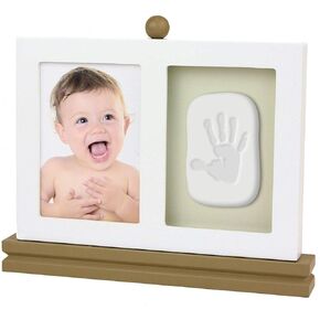 Plushible Casting Kit - Baby Keepsake & Dog Paw Print Kit for Newborn, Babies, Pet, & Family - Inkless Plaster for Foot & Hand - Safe Cast Mold Impression Kits Footprint or Handprint - Shower Gifts