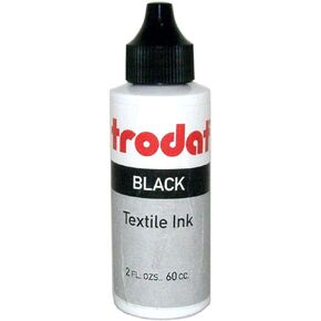 Trodat Textile and Clothing Marker Ink, 60 cc (2 oz) bottle