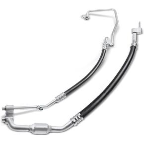 A-Premium A/C Suction and Discharge Line Hose Assembly Compatible with Chevrolet Equinox 2015-2017 2.4L, GMC Terrain 2015-2017 2.4L