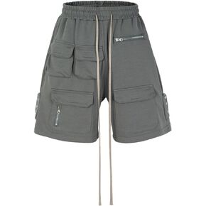 Aelfric Eden Men's Cargo Shorts Relaxed Fit Long Drawstring Hiking Casual Shorts with Pockets