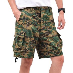 Backbone Mens Army Tactical Military Cargo Shorts Work Fishing Camping Camo Shorts