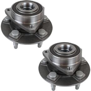 PAROD 513282 Set of 2 Front/Rear Wheel Bearing & Hub Assembly Compatible with 2008-2019 Cadillac CTS, 2010-2015 Chevy Camaro, 2018-2019 Chevy Impala 5Lugs w/Encoder ABS