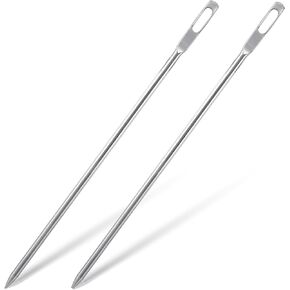 HINZIC 2Pcs Drawstring Threader Tool, Easy Threader Drawstring Replacement Tool Needle for Jackets Swim Trunks Pants Sweatpants Shorts Hoodies