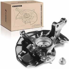 A-Premium Front Steering Knuckle & Wheel Bearing Hub Assembly Compatible with Toyota Camry 2004-2006 3.0L or 3.3L, Lexus ES330 2004-2006 3.3L, w/5-Lug, Left Driver Side, Replace # 4321258010