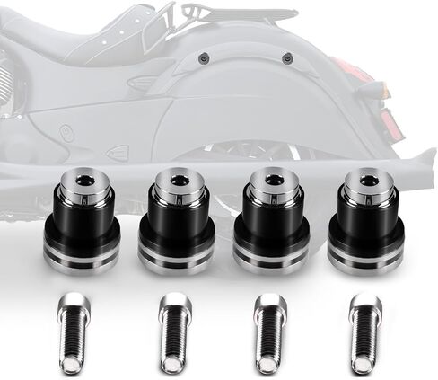 FHV الإفراج السريع السرج سيسي بار مسند الظهر مجموعة بكرات التثبيت للزعيم الهندي الزعيم تشالنجر دارك هورس رودماستر 2014-2022 4 نقاط لرسو السفن مجموعة أدوات الملحقات in Kuwait