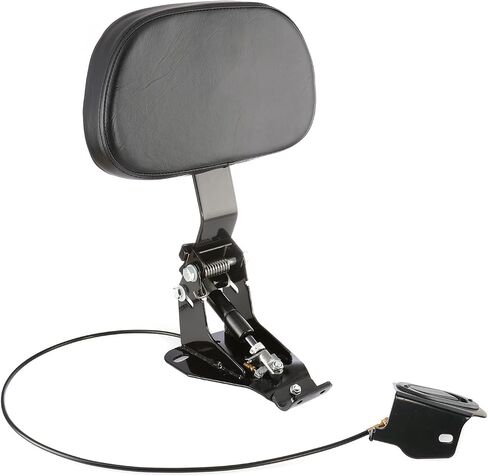 مسند ظهر للسائق قابل للتعديل من INNOGLOW مع مجموعة تثبيت سوداء لدراجة Harley Touring Electra Glide Road Glide Road King Street Glide CVO 2009-2020 in Kuwait