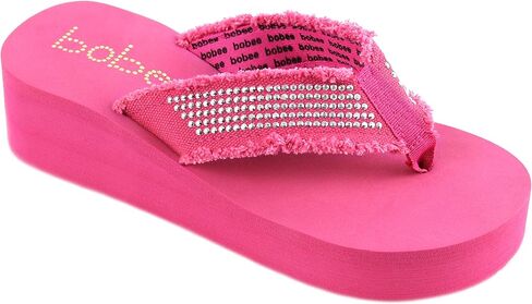 Women's Fashion Platform Wedge Thong Flip Flops Sandals in Saudi Arabia