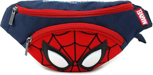 Spiderman Face Fanny Pack for Kids, Teens, and Adults - Convenient HipSack Waist Bag with Phone Pocket and Adjustable Strap in Saudi Arabia