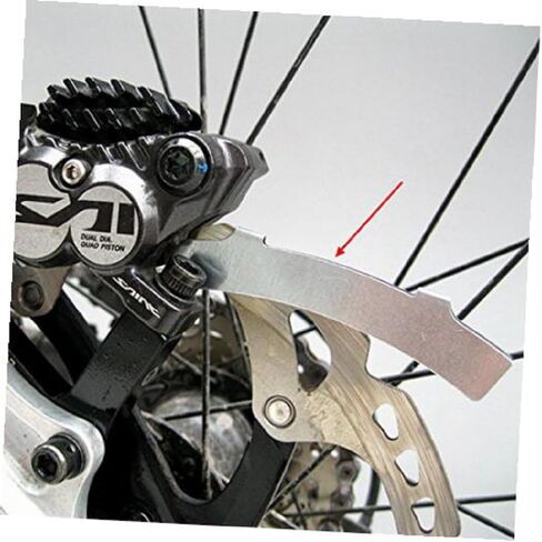 2Pcs Bike Rotor Disc Brake Gap Setting Alignment Tool MTB Brake Pads Brake Rotor Spacer Tools in Saudi Arabia
